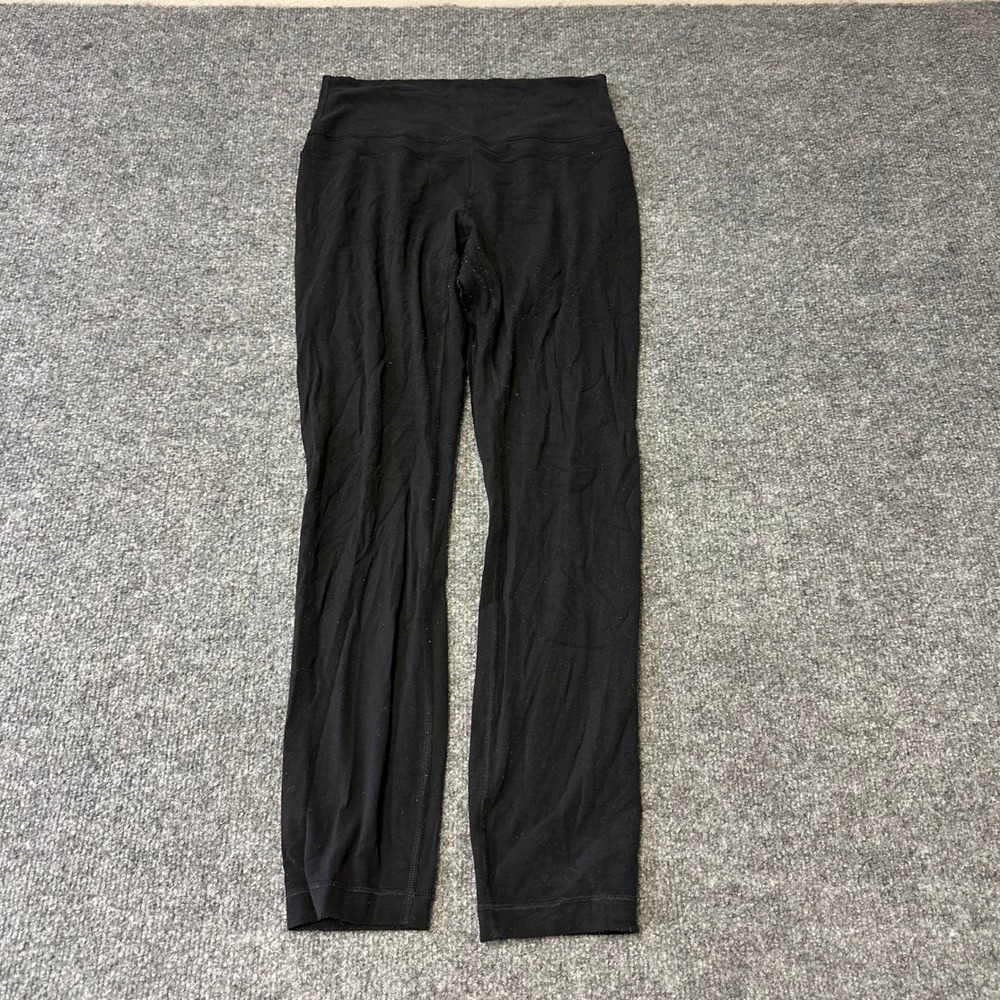 Lululemon Leggings Womens Size 4 Black Align High Rise Cropped Yoga Athletic